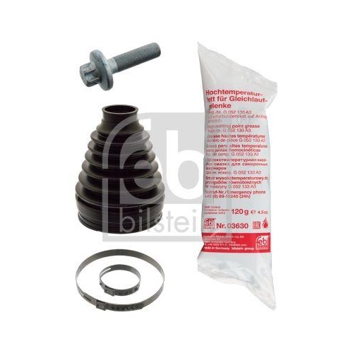 Faltenbalgsatz Antriebswelle Febi Bilstein 101942 f&uuml;r Mercedes Benz Vorderachse