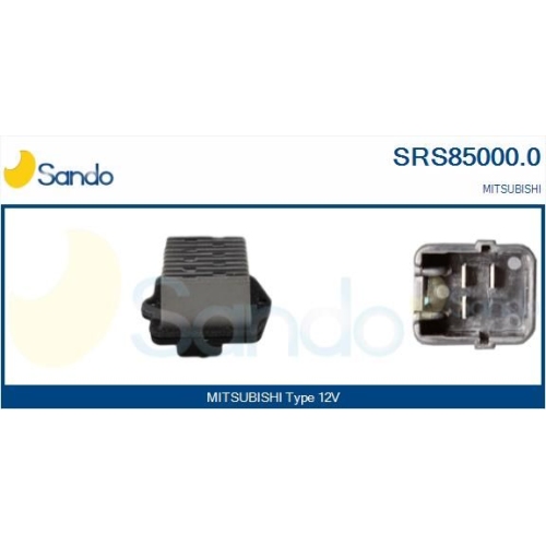 Widerstand Innenraumgebl&auml;se Sando SRS85000.0 f&uuml;r Mitsubishi Citro&euml;n/peugeot