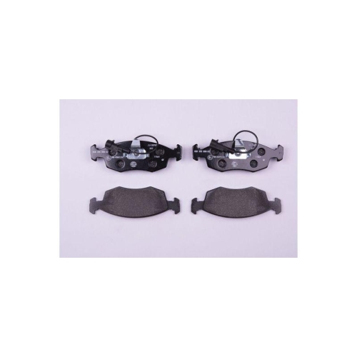 Bremsbelagsatz Scheibenbremse Hella 8DB 355 008-521 f&uuml;r Fiat Ferrari Vorderachse