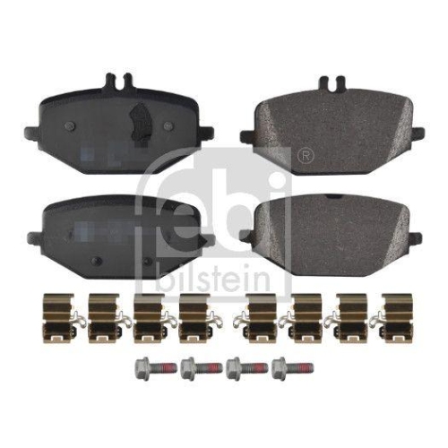 Bremsbelagsatz Scheibenbremse Febi Bilstein 178655 f&uuml;r Mercedes Benz Hinterachse