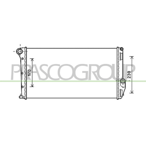 K&uuml;hler Motork&uuml;hlung Prasco FT350R006 Prascoselection f&uuml;r Fiat