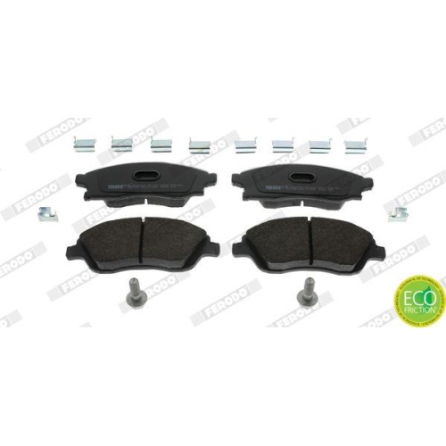 Bremsbelagsatz Scheibenbremse Ferodo FDB1424 Premier Eco Friction f&uuml;r Opel