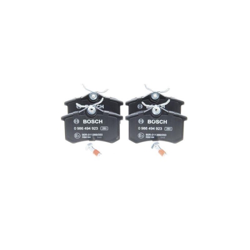 Bremsbelagsatz Scheibenbremse Bosch 0986494923 f&uuml;r Audi Citro&euml;n Fiat Ford Lancia