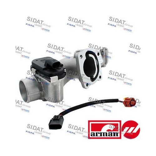Drosselklappenstutzen Sidat 83.907AS Arman f&uuml;r Alfa Romeo Fiat Iveco Lancia