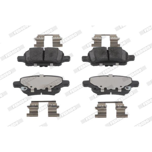 Bremsbelagsatz Scheibenbremse Ferodo FDB5193 Premier Eco Friction f&uuml;r Opel