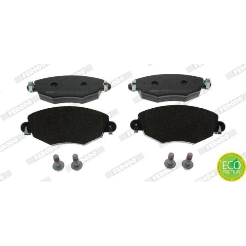Bremsbelagsatz Scheibenbremse Ferodo FDB1425 Premier Eco Friction f&uuml;r Ford