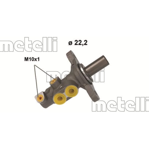 Hauptbremszylinder Metelli 05-1229 f&uuml;r Dacia