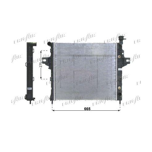 K&uuml;hler Motork&uuml;hlung Frigair 0118.3015 f&uuml;r Chrysler