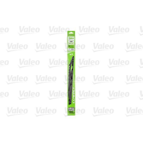 Wischblatt Valeo 576093 Compact für Mitte Beifahrerseitig Fahrerseitig