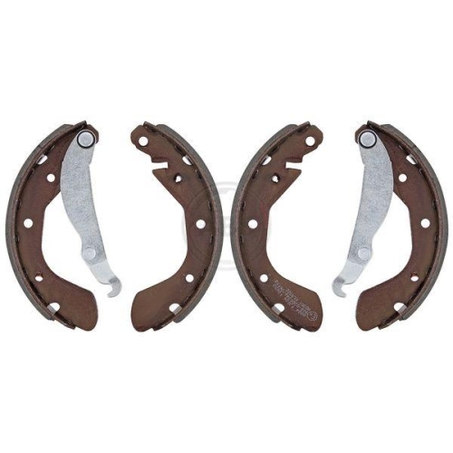 Bremsbackensatz A.b.s. 8884 f&uuml;r Opel Vauxhall Chevrolet Hinterachse