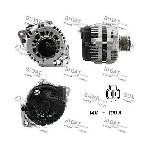 Generator Sidat A12DR0162A2 für Isuzu Opel General Motors
