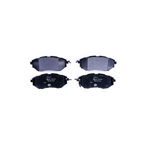 Bremsbelagsatz Scheibenbremse Hella 8DB 355 012-031 f&uuml;r Honda Subaru Vorderachse