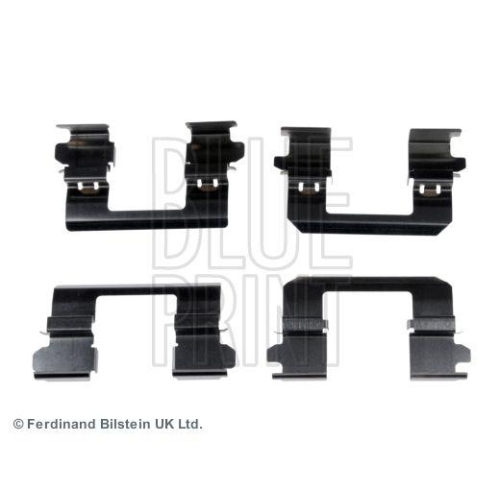 Zubehörsatz Scheibenbremsbelag Blue Print ADN148602 für Vorderachse
