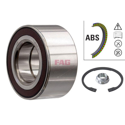 Radlagersatz Schaeffler Fag 713 6494 20 für Bmw Bmw (brilliance) Hinterachse