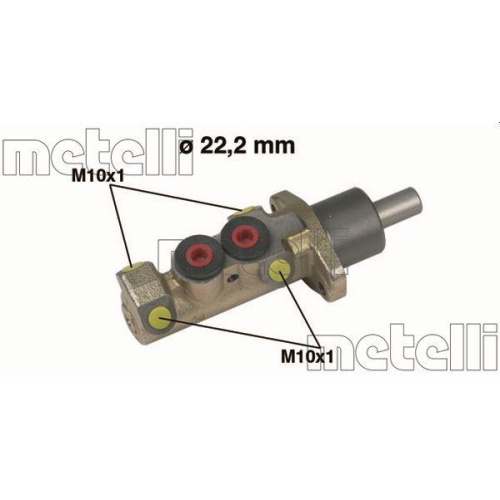 Hauptbremszylinder Metelli 05-0228 f&uuml;r Citro&euml;n Fiat Peugeot