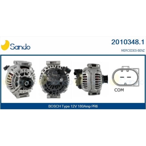 Generator Sando 2010348.1 f&uuml;r Mercedes Benz Mercedes Benz Mercedes Benz