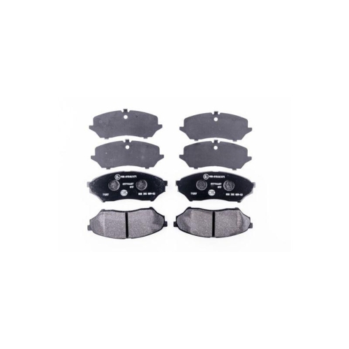 Bremsbelagsatz Scheibenbremse Hella 8DB 355 009-521 f&uuml;r Mitsubishi Nissan