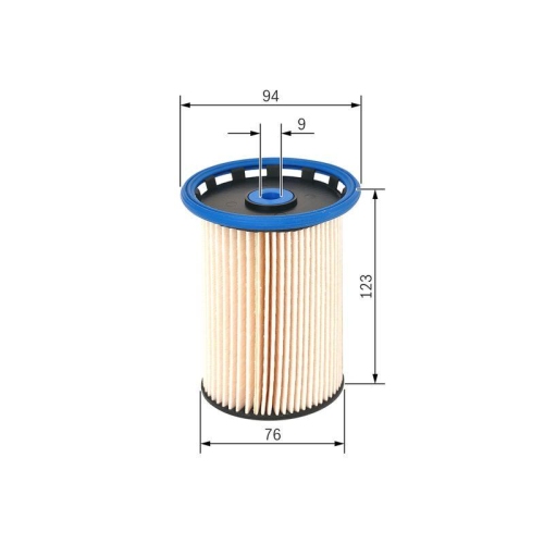 Kraftstofffilter Bosch F026402855 für Porsche VW