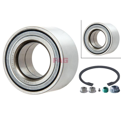Radlagersatz Schaeffler Fag 713 6103 10 f&uuml;r Seat VW Vorderachse