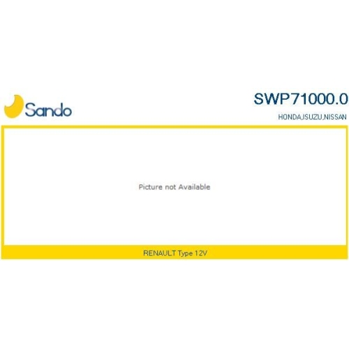 Waschwasserpumpe Scheibenreinigung Sando SWP71000.0 für Honda Isuzu Nissan