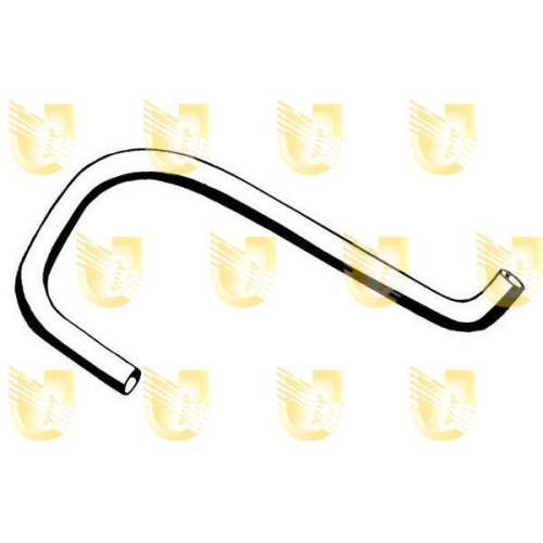Schlauch W&auml;rmetauscher (heizung) Unigom S2198 f&uuml;r Fiat Lancia Eingang