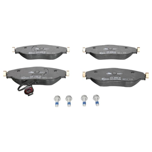 Bremsbelagsatz Scheibenbremse Ate 13-0460-2617-2 f&uuml;r Seat Skoda Vag Vorderachse