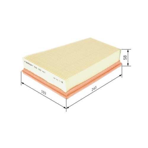 Luftfilter Bosch F026400441 f&uuml;r Nissan Renault