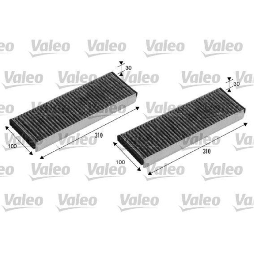 Filter Innenraumluft Valeo 715501 Valeo Protect f&uuml;r Audi VW Lamborghini