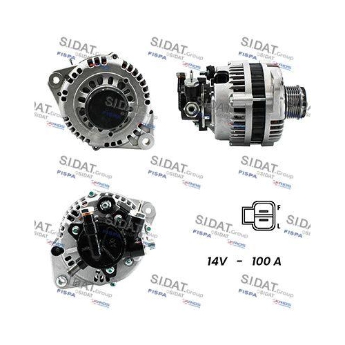 Generator Sidat A12HT0023A2 für Isuzu Opel Vauxhall Hitachi General Motors