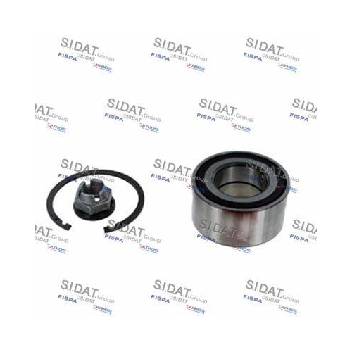 Radlagersatz Sidat 460572 f&uuml;r Renault Dacia 1. Vorderachse