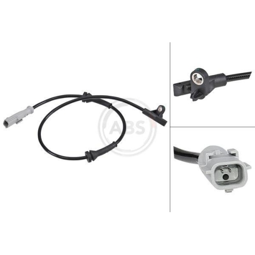 Sensor Raddrehzahl A.b.s. 30227 f&uuml;r Renault Hinterachse Links