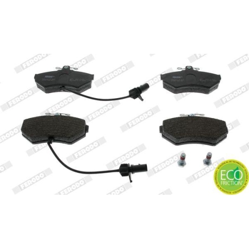 Bremsbelagsatz Scheibenbremse Ferodo FDB1451 Premier Eco Friction f&uuml;r Audi Seat