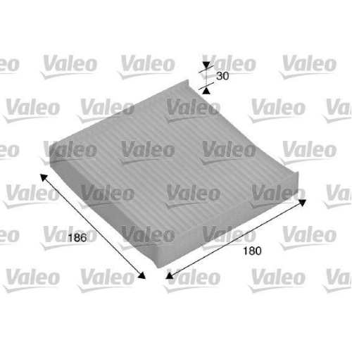 Filter Innenraumluft Valeo 698886 Valeo Essential f&uuml;r Daihatsu Fiat Honda Subaru