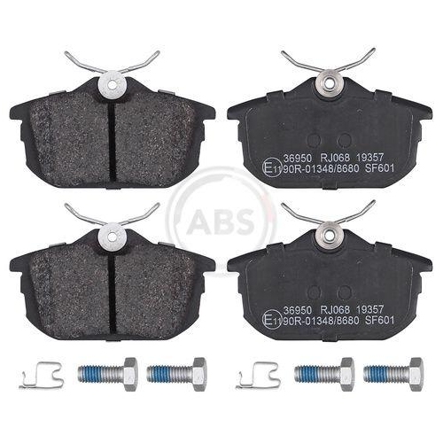 Brake Pad Set Disc Brake A.b.s. 36950 for Mitsubishi Volvo Proton Smart