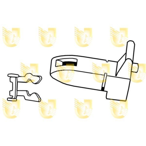 Release Set Clutch Control Unigom 162046 for Peugeot