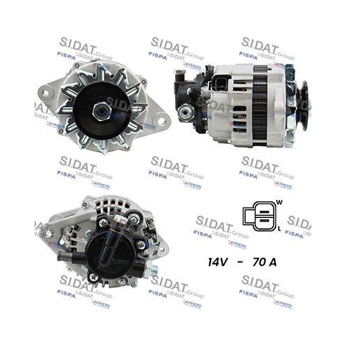 Generator Sidat A12HT0355A2 für Isuzu Opel Vauxhall Hitachi