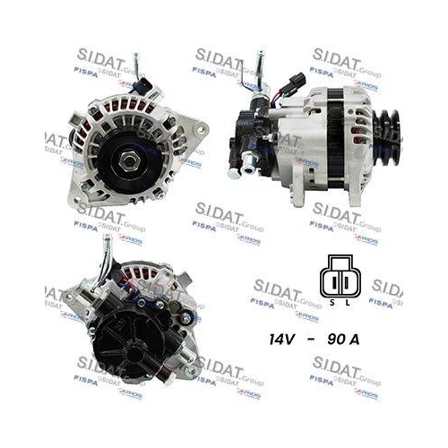 Generator Sidat A12HY0114A2 f&uuml;r Hyundai Kia