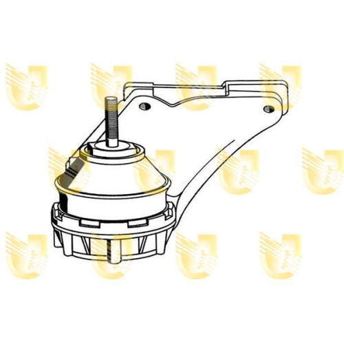 Lagerung Motor Unigom 396186 f&uuml;r Audi VW Vorne Vorne Links