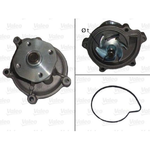Wasserpumpe Motork&uuml;hlung Valeo 506899 f&uuml;r Mercedes Benz Mercedes Benz Mitsubishi