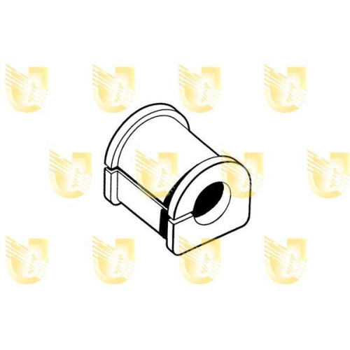 Lagerbuchse Stabilisator Unigom 391503 f&uuml;r Opel Vorderachse Links