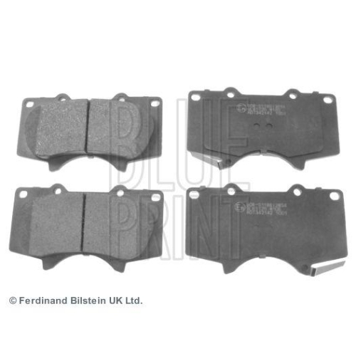 Bremsbelagsatz Scheibenbremse Blue Print ADT342142 f&uuml;r Mitsubishi Toyota Lexus