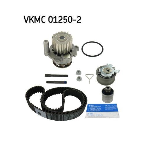 Wasserpumpe + Zahnriemensatz Skf VKMC 01250-2 f&uuml;r Audi Dodge Ford Mitsubishi VW