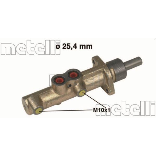 Hauptbremszylinder Metelli 05-0235 f&uuml;r Iveco Renault Trucks