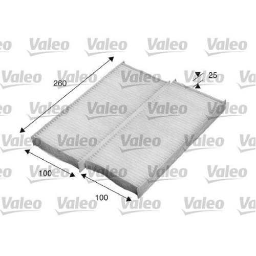 Filter Innenraumluft Valeo 715520 Valeo Essential f&uuml;r Nissan