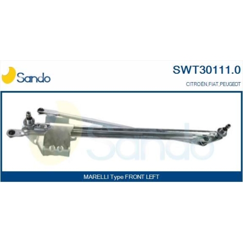 Wischergest&auml;nge Sando SWT30111.0 f&uuml;r Fiat Vorne
