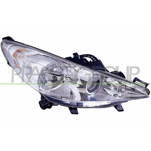 Hauptscheinwerfer Prasco PG3204913 Tyc f&uuml;r Peugeot Rechts