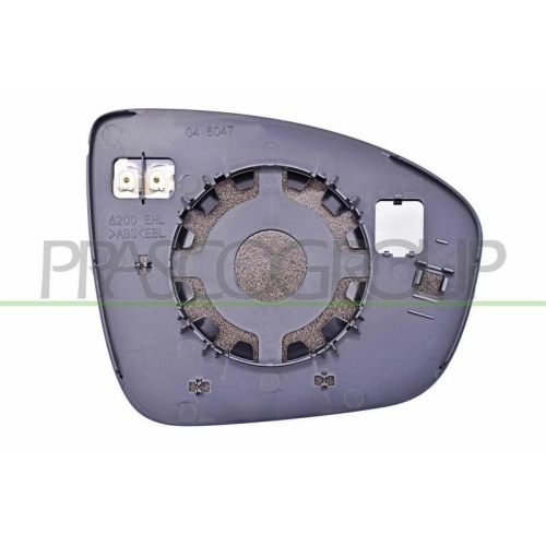 Spiegelglas Außenspiegel Prasco RN7047504 Premium für Renault Links