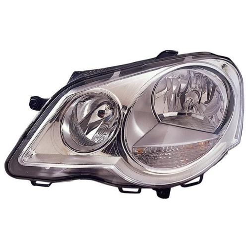 RECHTER SCHEINWERFER VOLKSWAGEN POLO 2005 PARAB. CHROM RECHTS DEPO MARKE