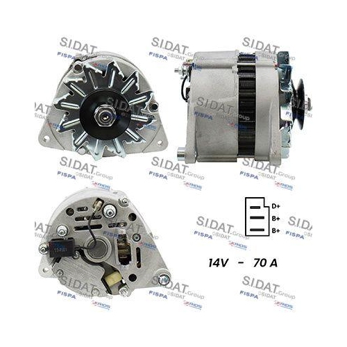 Generator Sidat A12LU0027A2 für Rover Perkins Land Rover