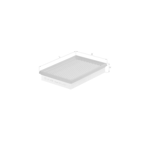 Luftfilter Mahle LX 1038 f&uuml;r Audi VW Cupra